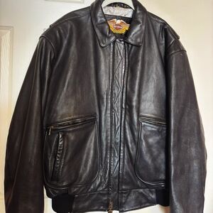 Harley-Davidson Black Leather Jacket